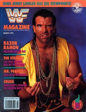 WWF WWE Magazine DECEMBER 1993 Razor Ramon Catalog 